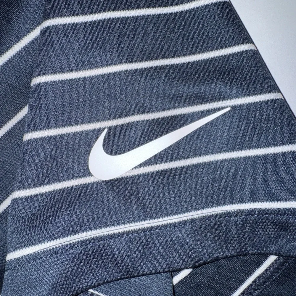 Men's 2XL Nike Tennessee Titans NFL Dri-FIT Striped Polo Shirt Blue White - Picture 5 of 6